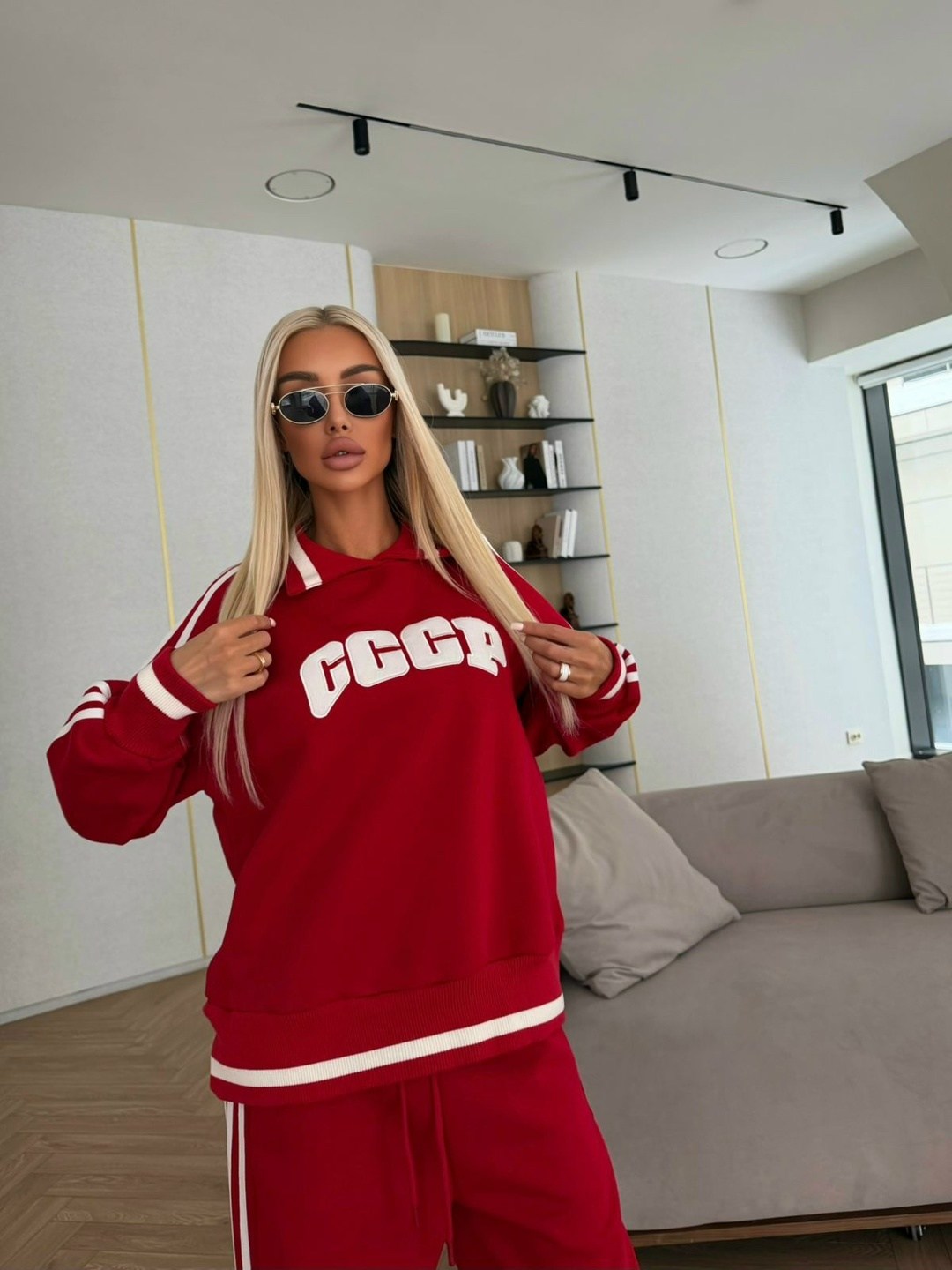 спортивный костюм женский,спортивный костюм,красные спортивные женские костюмы,loro piana женский красный костюм