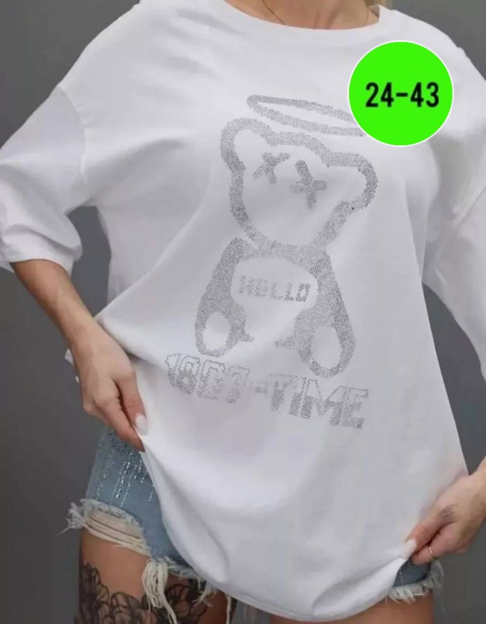 модная женская футболка,женская футболка,футболка со стразами,футболки женские с принтом,женская футболка белая