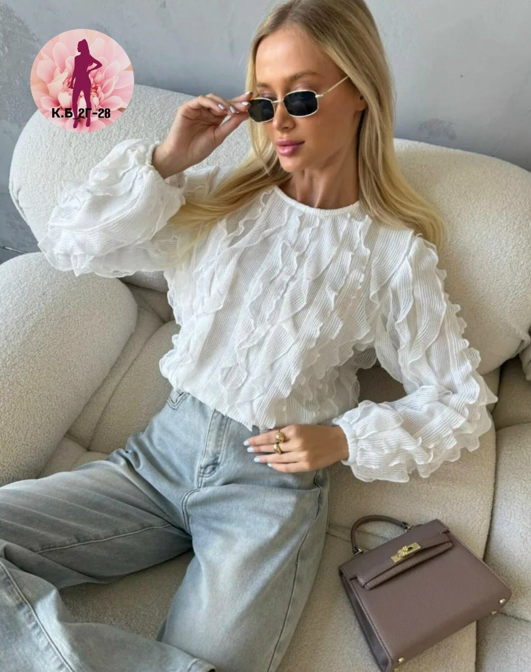 блузка с оборками,блузка нарядная с воланами и рюшами come alone 304052378,женская блузка,блузка нарядная с воланами и рюшами,модная блузка