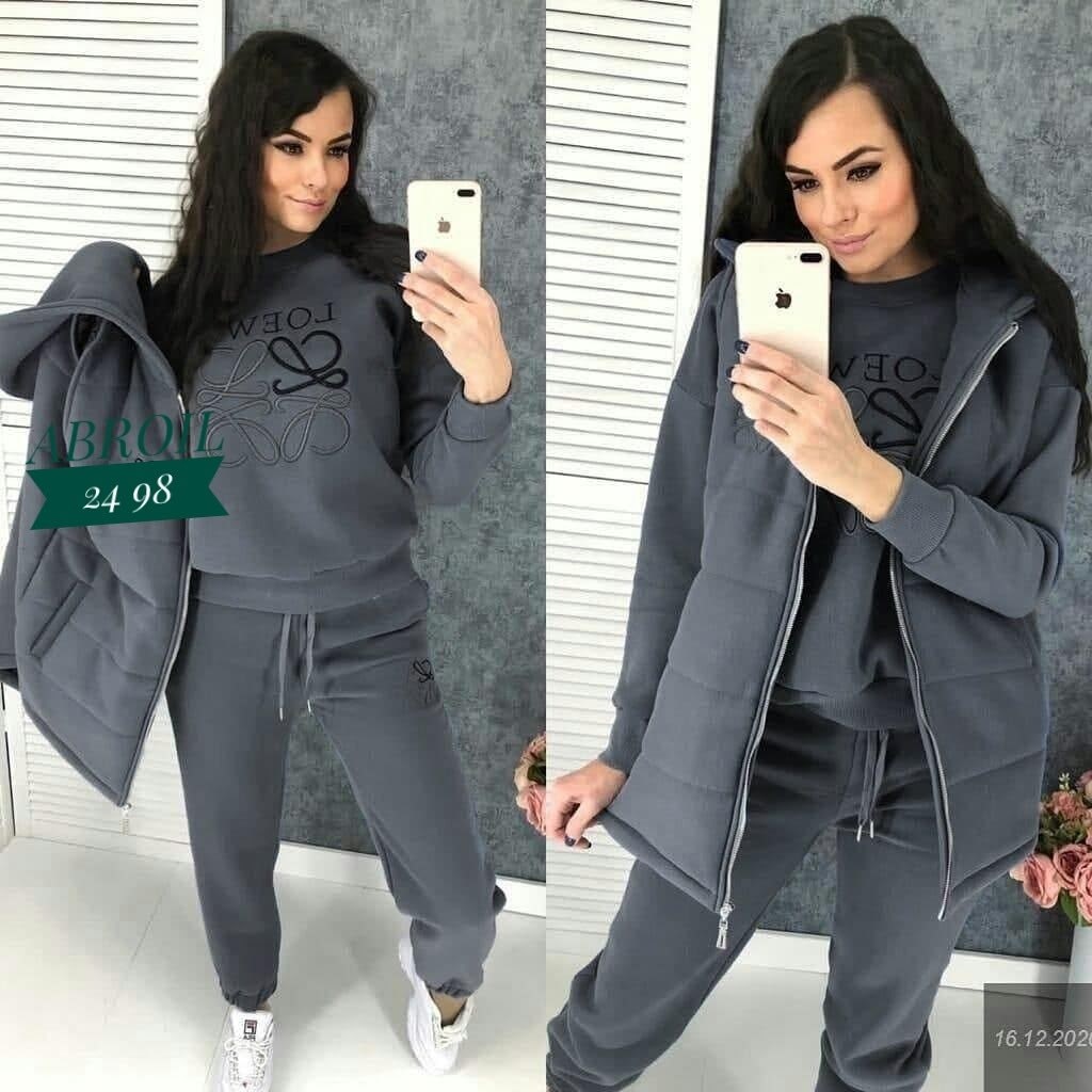 костюм тройка женский ,теплый спортивный костюм тройка,костюм женский теплый на флисе тройка,спортивные костюмы тройки ,cпортивный костюм женский на флисе