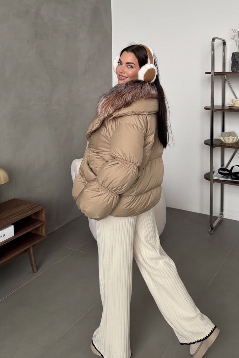 стильные пуховики,пуховик женский с мехом,пуховик с натуральным мехом,женский пуховик,пуховик