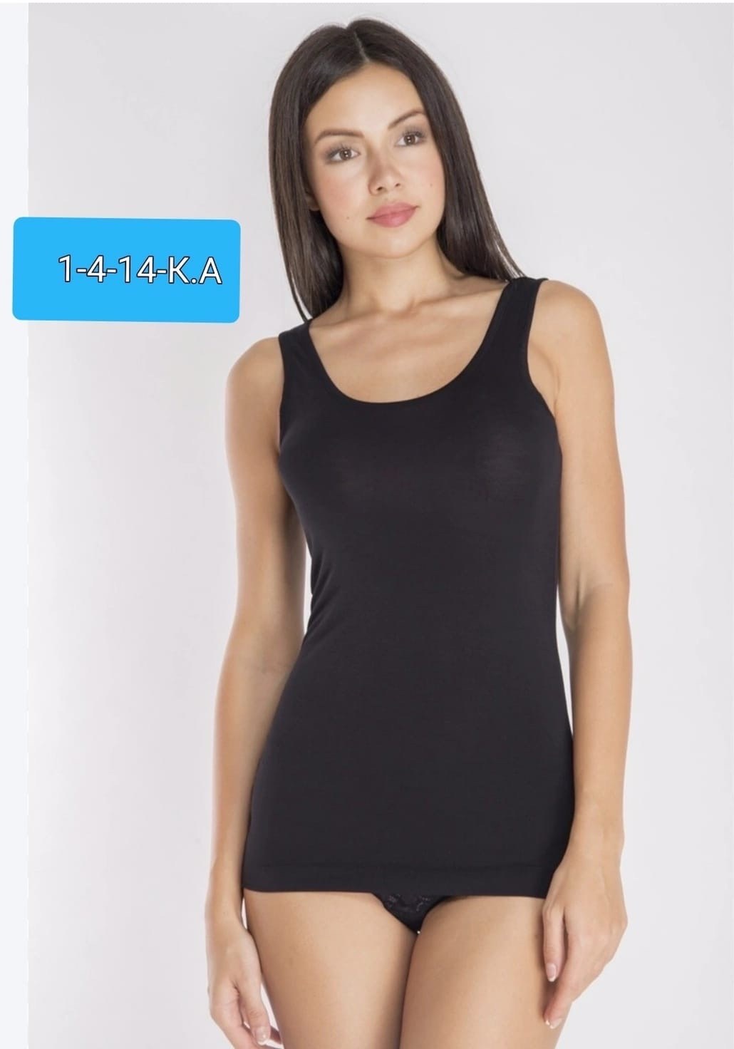 майка женская,черная майка женская,бельевая майка женская,майка женская comazo k-1_37_005,топ майка женская