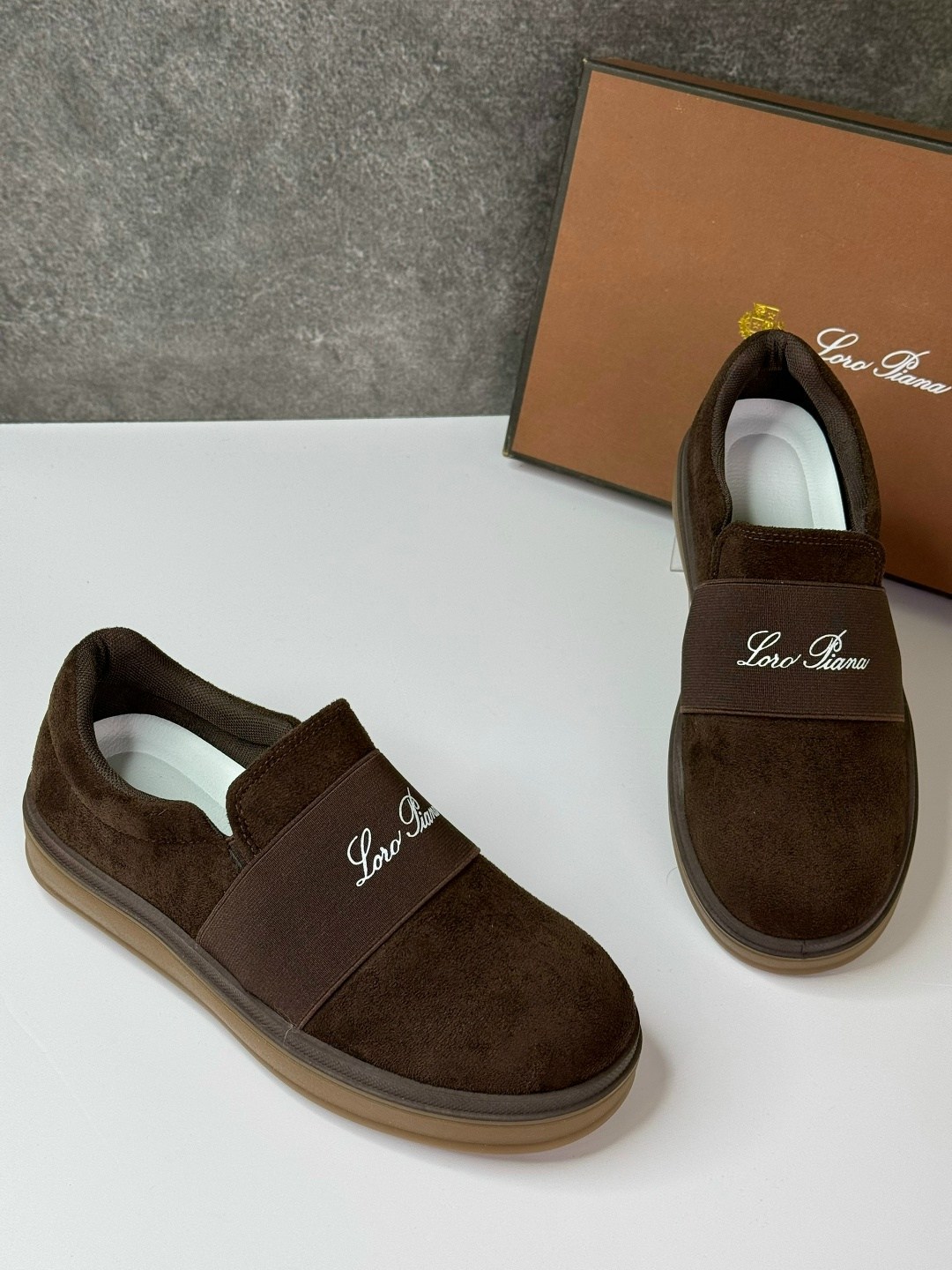 loro piana замшевые лоферы summer walk brown,замшевые лоферы loro piana,лоферы мужские loro piana,,лоферы loro piana