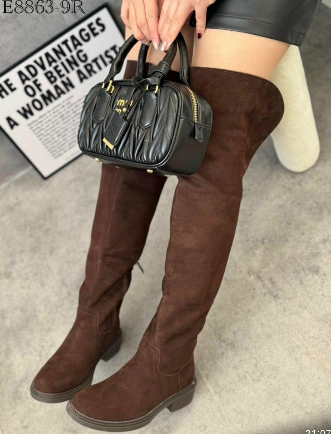 ботфорты женские зимние sufinnа в3024т,сапоги,замшевые сапоги,сапоги женские,ботфорты женские зимние sufina в3024т