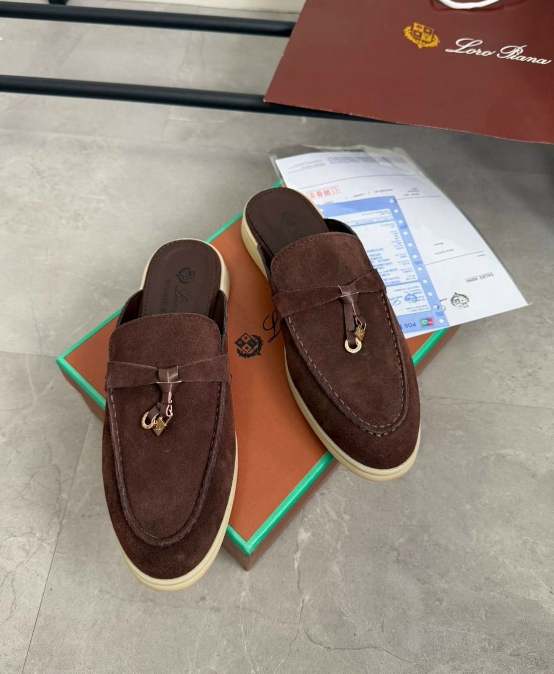 мюли loro piana,,замшевые мюли,лоферы loro piana,лоферы женские loro piana