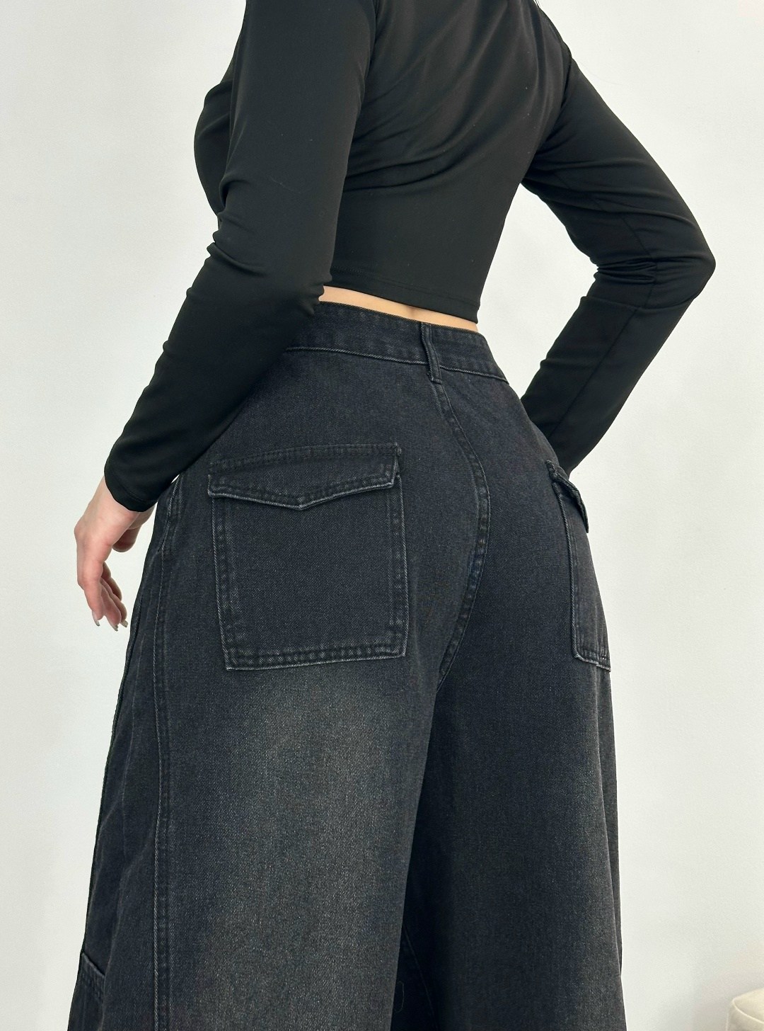 женские джинсы,черные джинсы женские,джинсы женские широкие,джинсы черные,джинсы