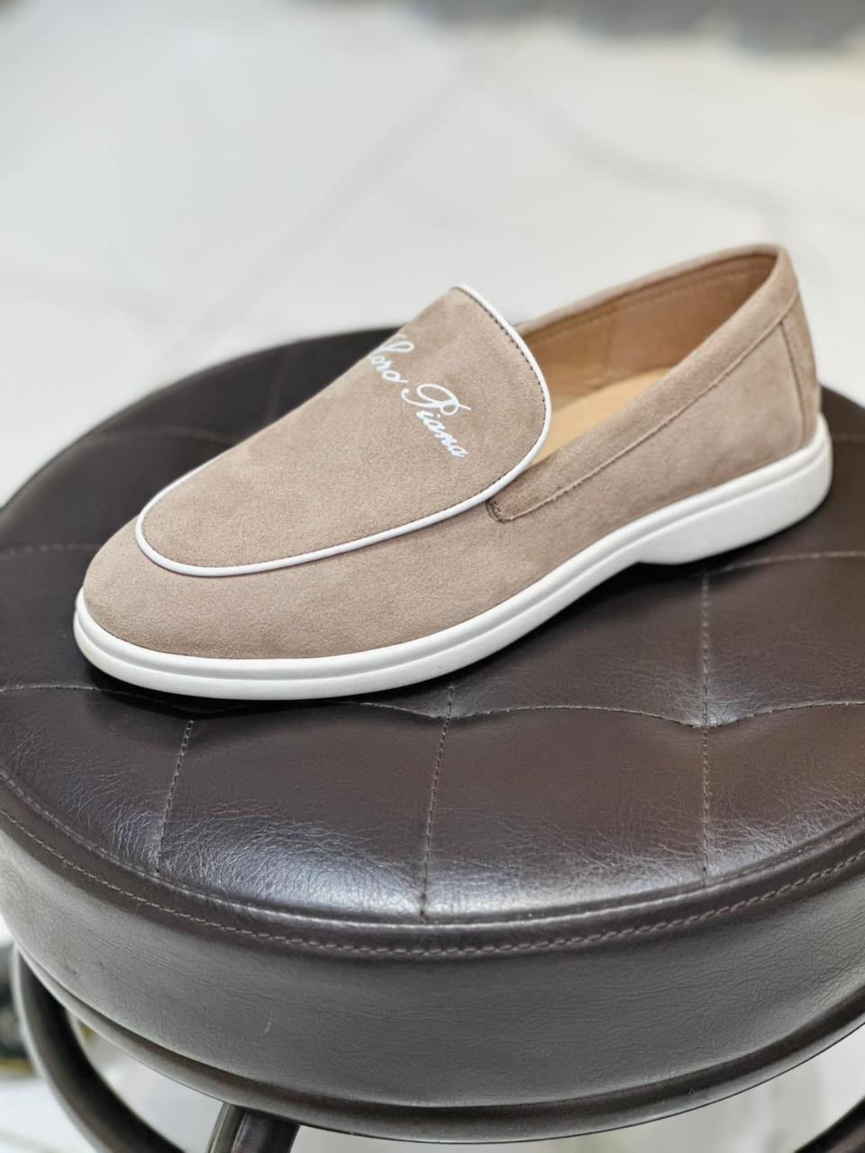 лоферы из натуральной замши loro piana,,лоферы из натуральной замши loro piana premium shoes,лоферы loro piana,женская