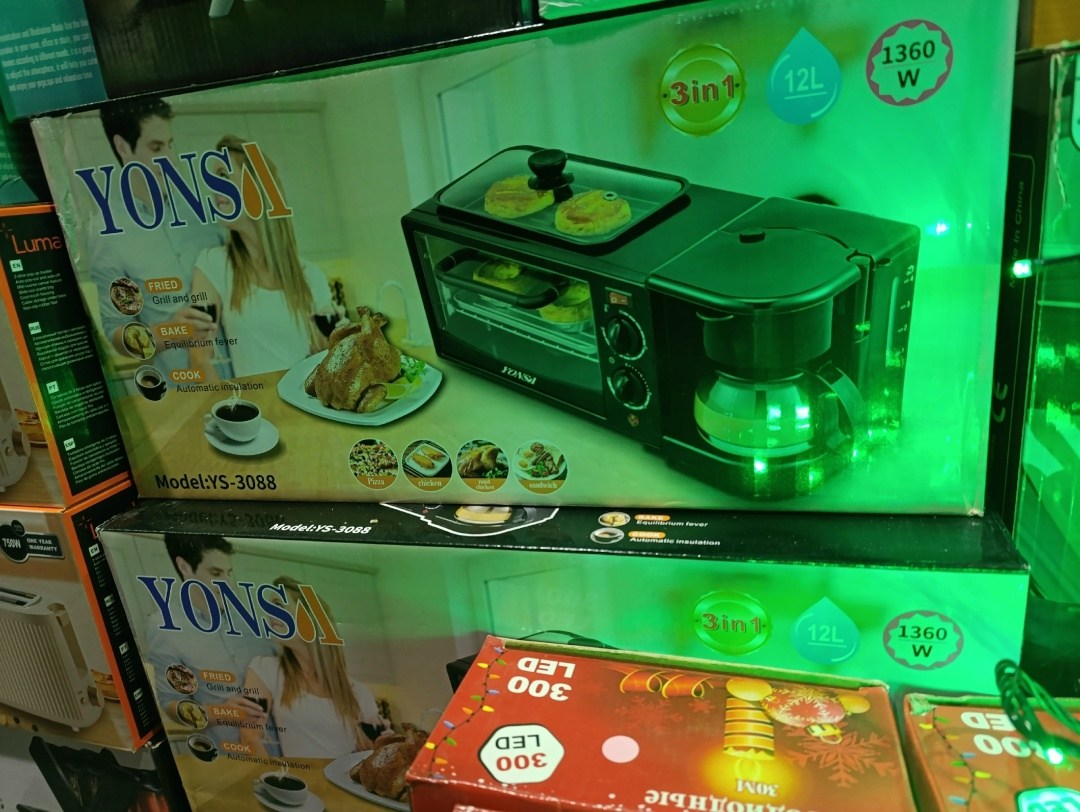 мини печь 3в1 кофеварка духовка,техника для кухни,многофункциональная машина для завтрака,многофункциональная электрическая,электрическая мини печь