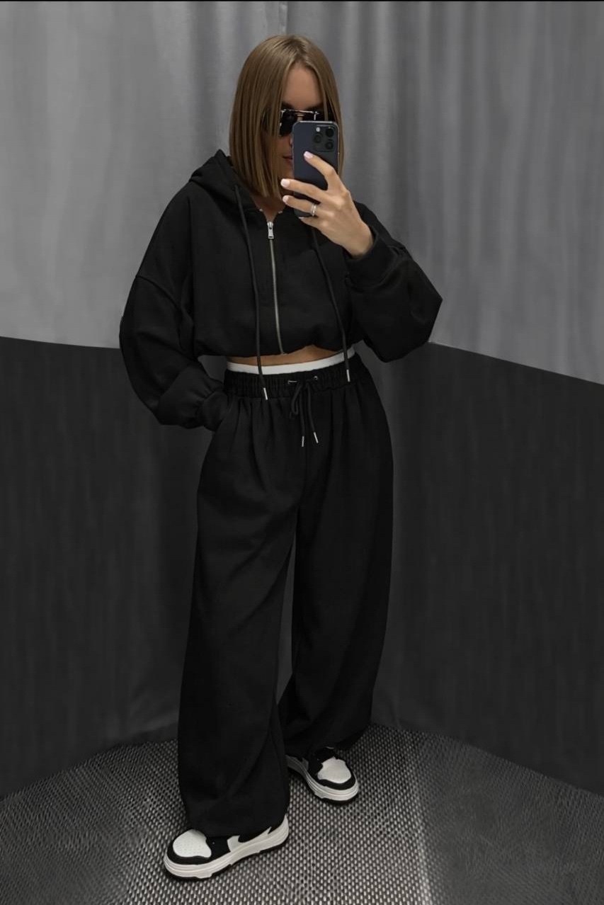 коричневый спортивный костюм с капюшоном moon,спортивный костюм для женщин,костюм спортивный женский,повседневный спортивный костюм,спортивные костюмы с широкими штанами