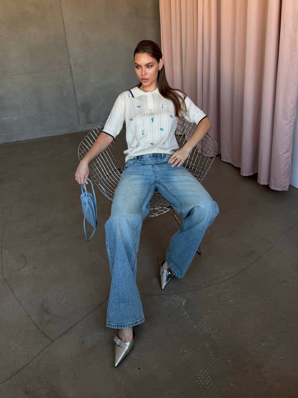 мода стиль,джинсах,джинсы широкие,джинсы женские