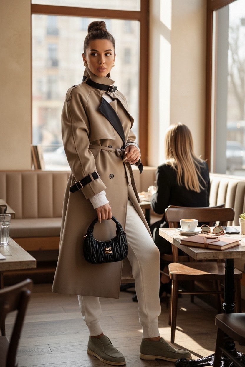 плащ тренч женский,стильное пальто,тренч женский,тренч плащ,тренч