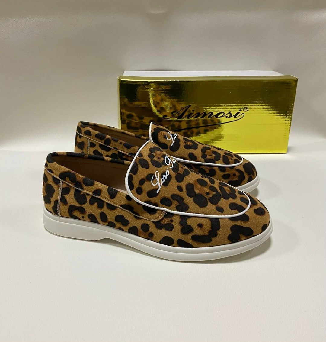 , женская,слипоны женские,лоферы леопардовые,обуви