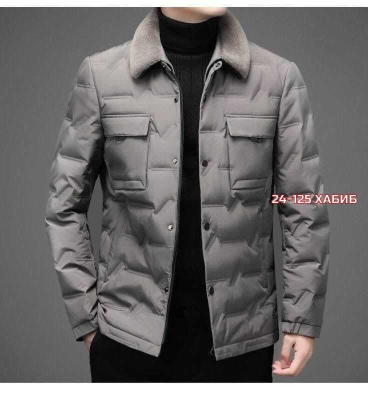 мужская куртка с меховым воротником,мужская куртка,классическая мужская куртка,дизайнерская мужская парка куртка,пуховик мужской верхняя одежда