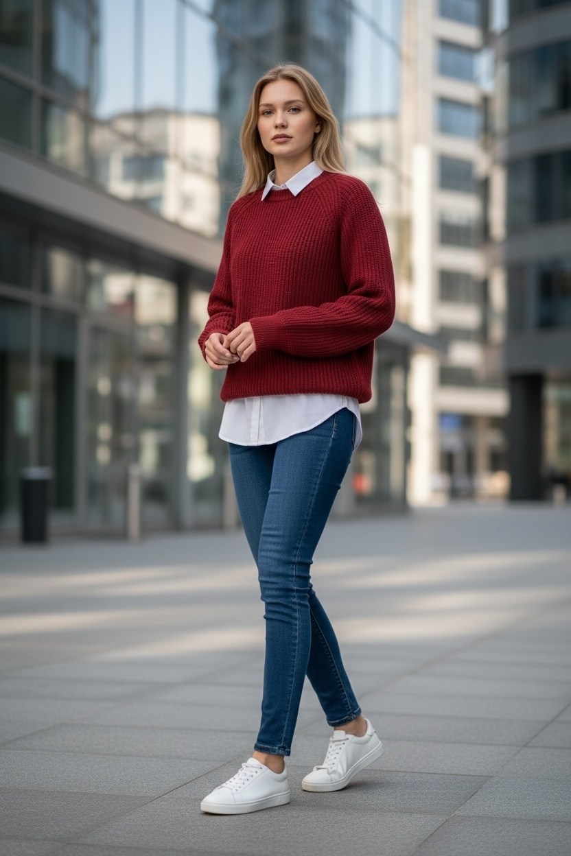 образ с зеленым свитером,свитер зеленый,джемпер зелёный,зеленый свитер женский,свитер с рубашкой