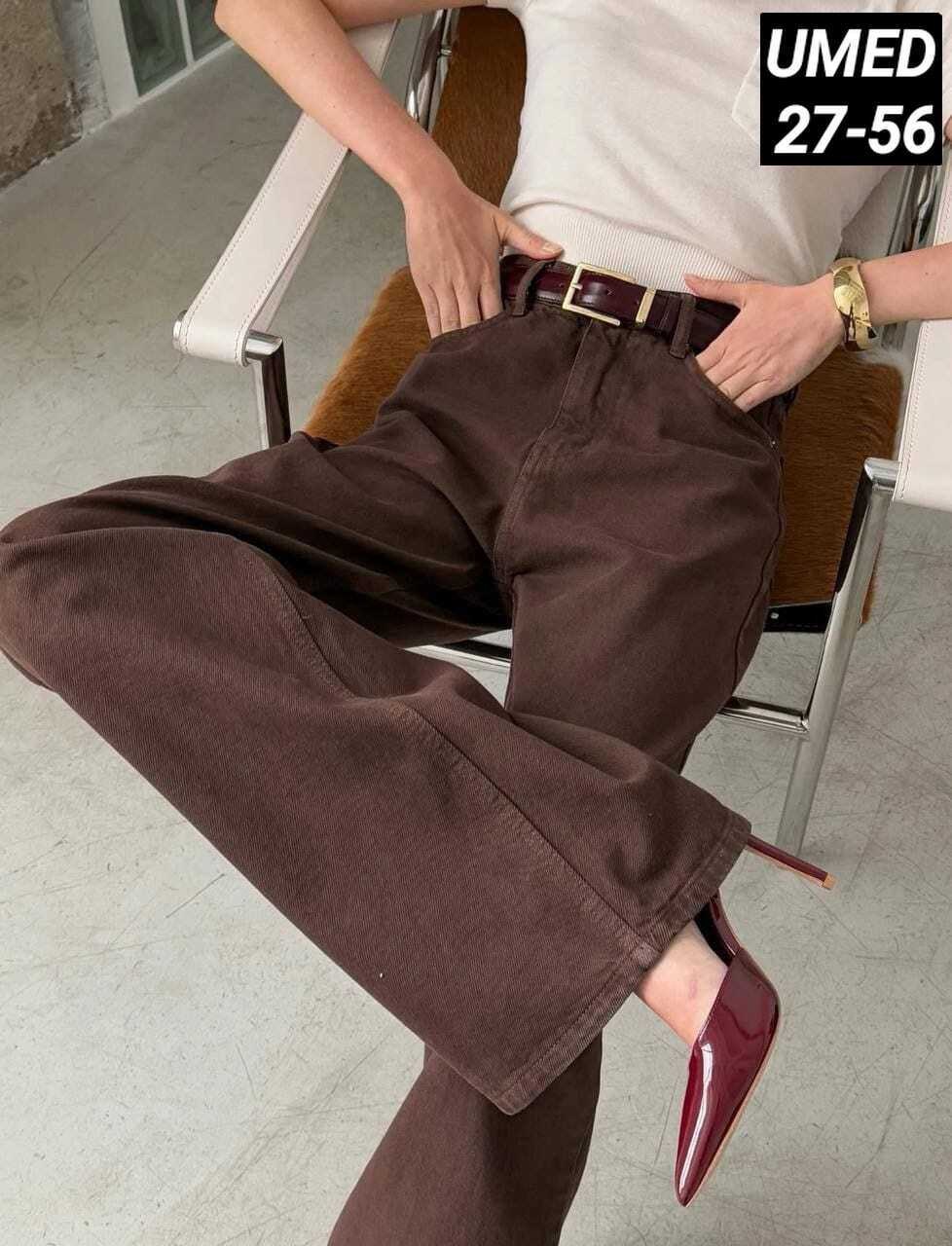 джинсы брюки,коричневые джинсы женские,джинсы широкие,коричневые джинсы,джинсы широкие коричневые