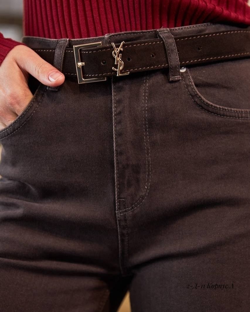 женские облегающие джинсы с завышенной талией,джинсы женские,брюки женские,коричневые джинсы