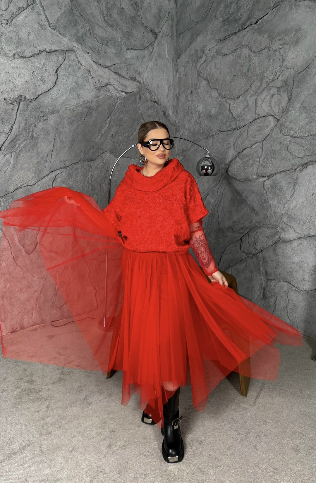 нарядное платье,платье с фатином,юбка со шлейфом,платье для полных,платье