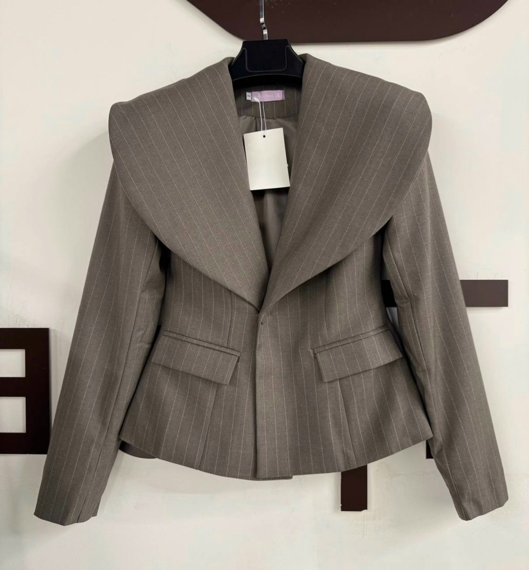 жакет,женский жакет,жакет классический,жакет в полоску,серые женские жакеты giuseppe di morabito