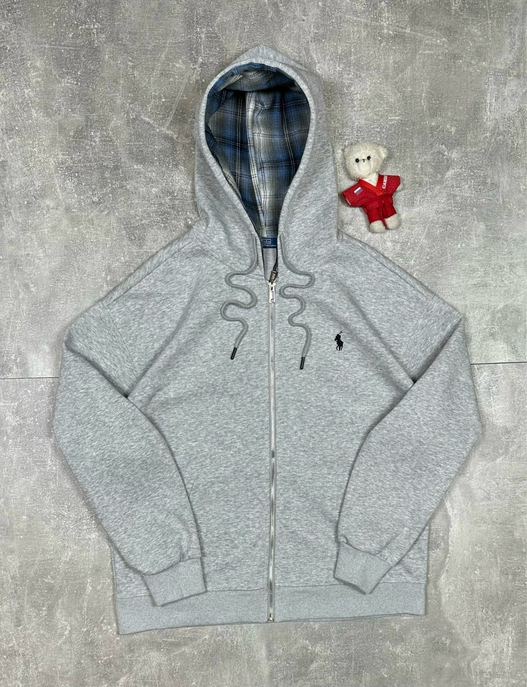polo zip hoodie ralph lauren серая,зип худи polo ralph lauren,ralph lauren grey zip hoodie,polo hoodie,мужская толстовка