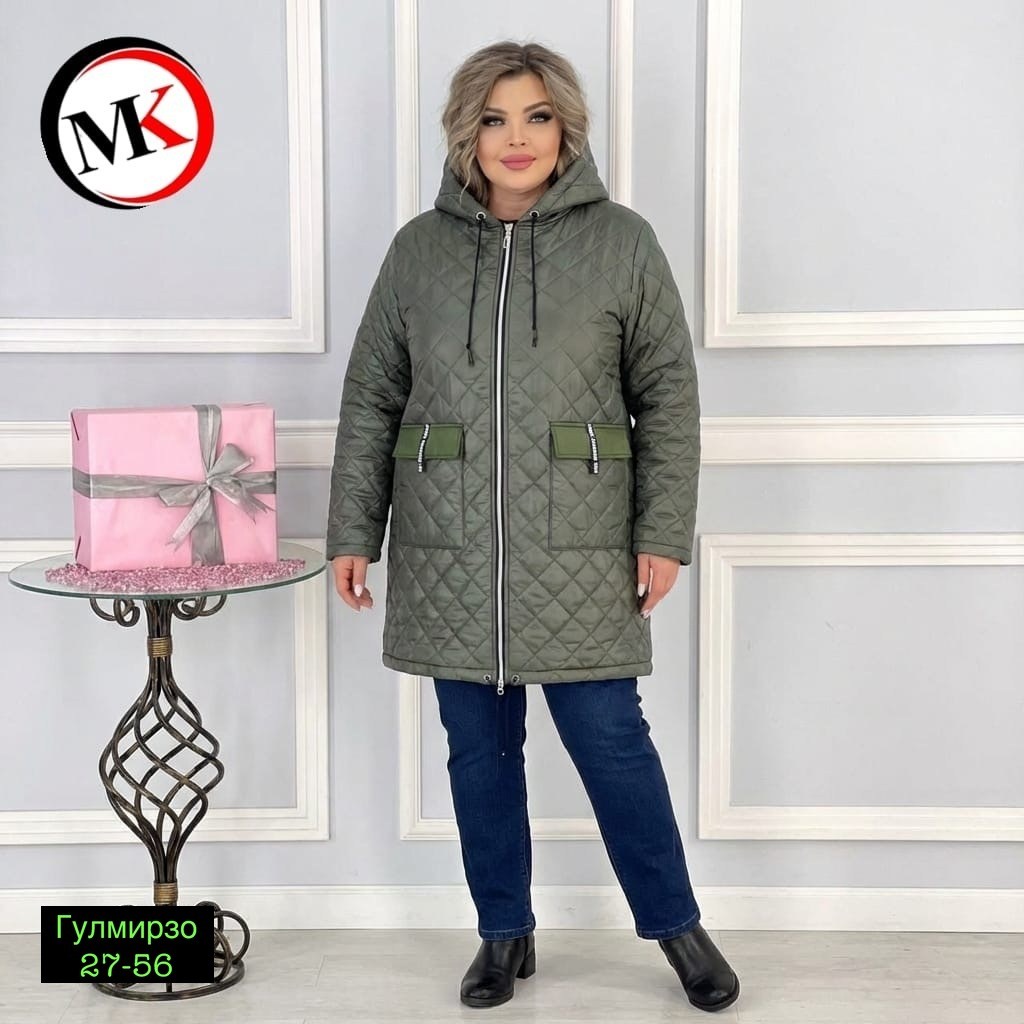 демисезонная куртка,куртка женская,женская куртка удлиненная демисезонная,куртка женская демисезонная,женская верхняя одежда больших размеров