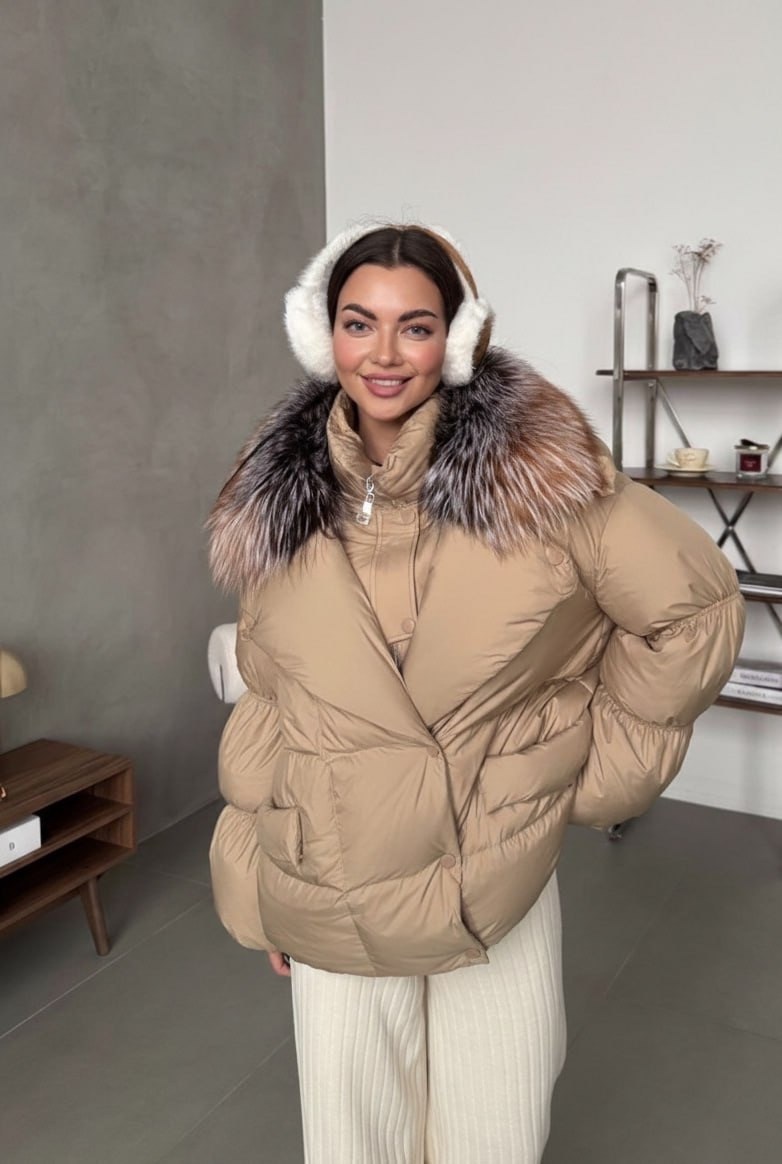стильные пуховики,пуховик женский с мехом,пуховик с натуральным мехом,женский пуховик,пуховик
