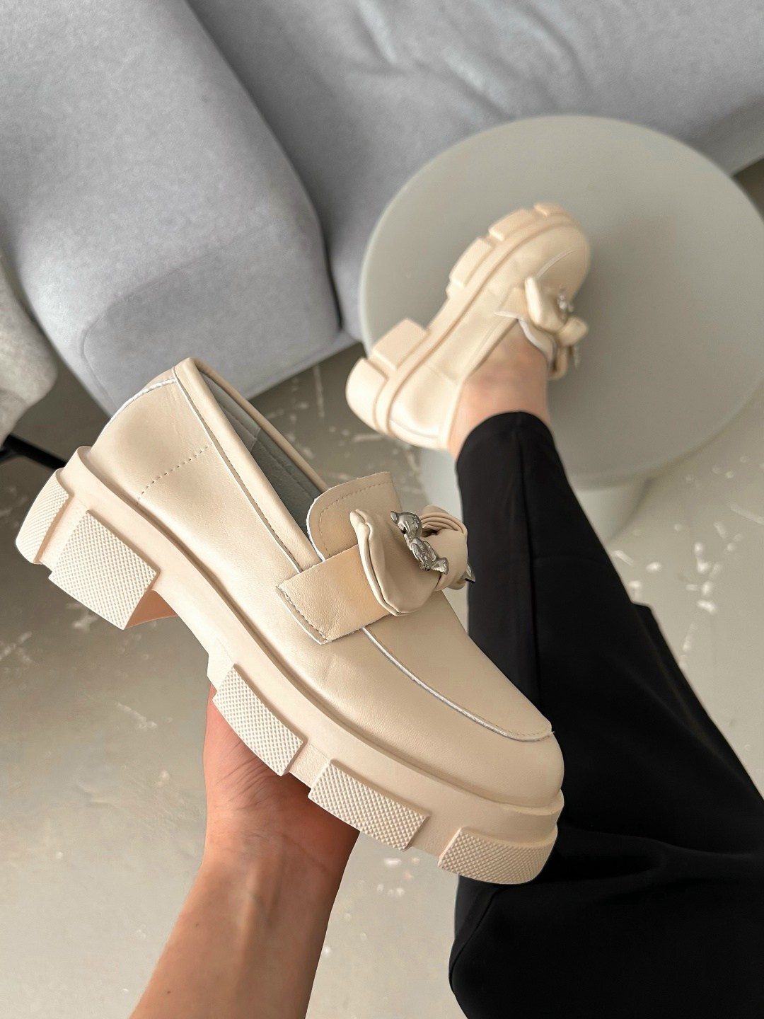 ,лоферы женские,лоферы бежевые,лоферы светлые,лоферы женские на платформе