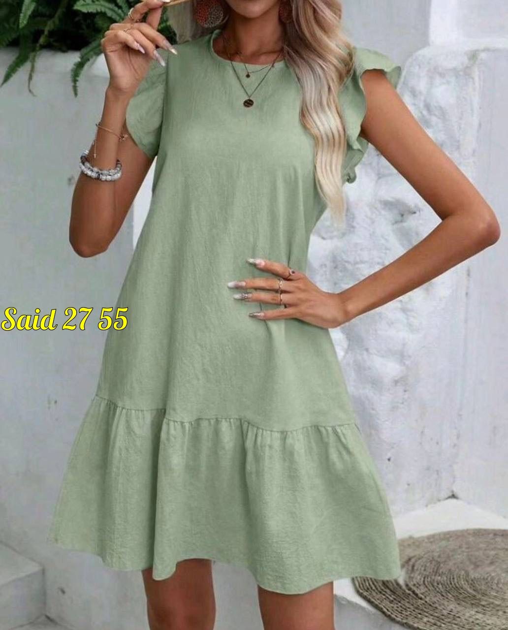 повседневные платья,платье,платье женская,платье с оборками,платье короткие