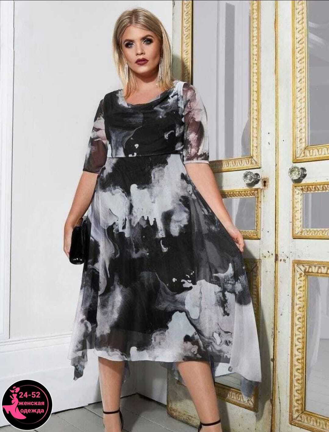 женское платье больших размеров,платье большие размеры,нарядное платье,стильное платье большие размеры,платье для полных