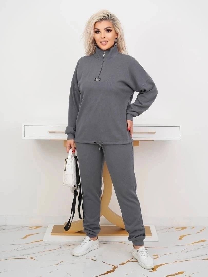 женский брючный костюм двойка,костюм двойка модный,женские брючные костюмы,трикотажные костюмы,тёплые спортивные костюмы женские больших размеров