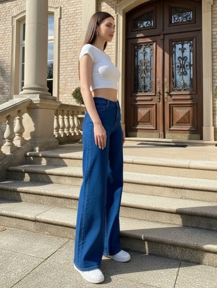 широкие джинсы,джинсы палаццо,джинсы брюки,джинсы палаццо синие,широкие джинсы женские