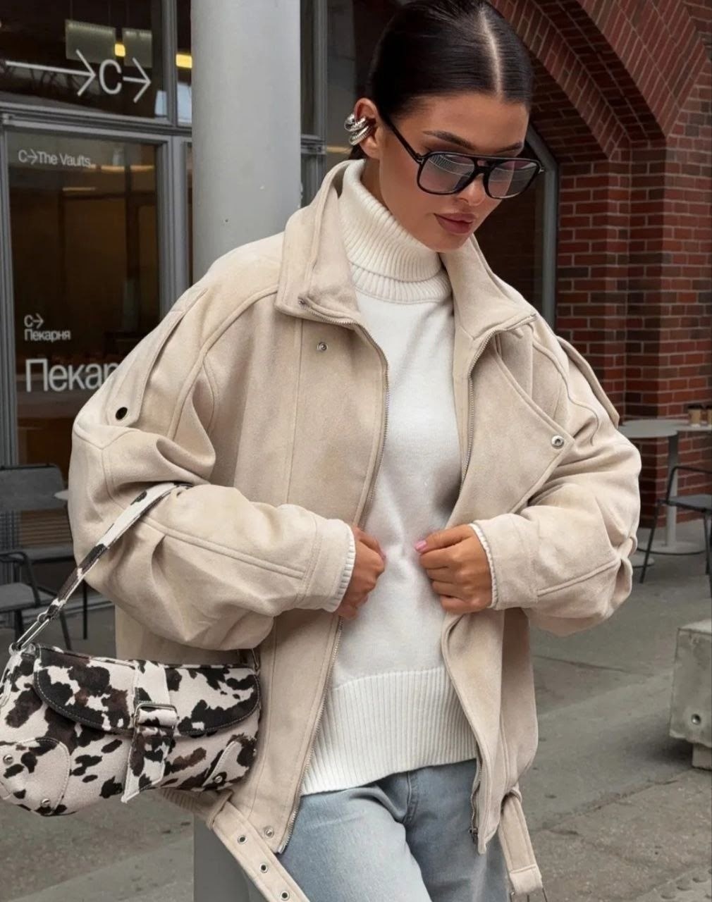 куртка стильная,куртка модная,куртка оверсайз,замшевая куртка