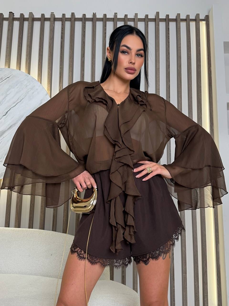 элегантное модное,блузка с волонами,блузка нарядная с воланами,стильные наряды,блузка с воланами нарядная abatova 477796781