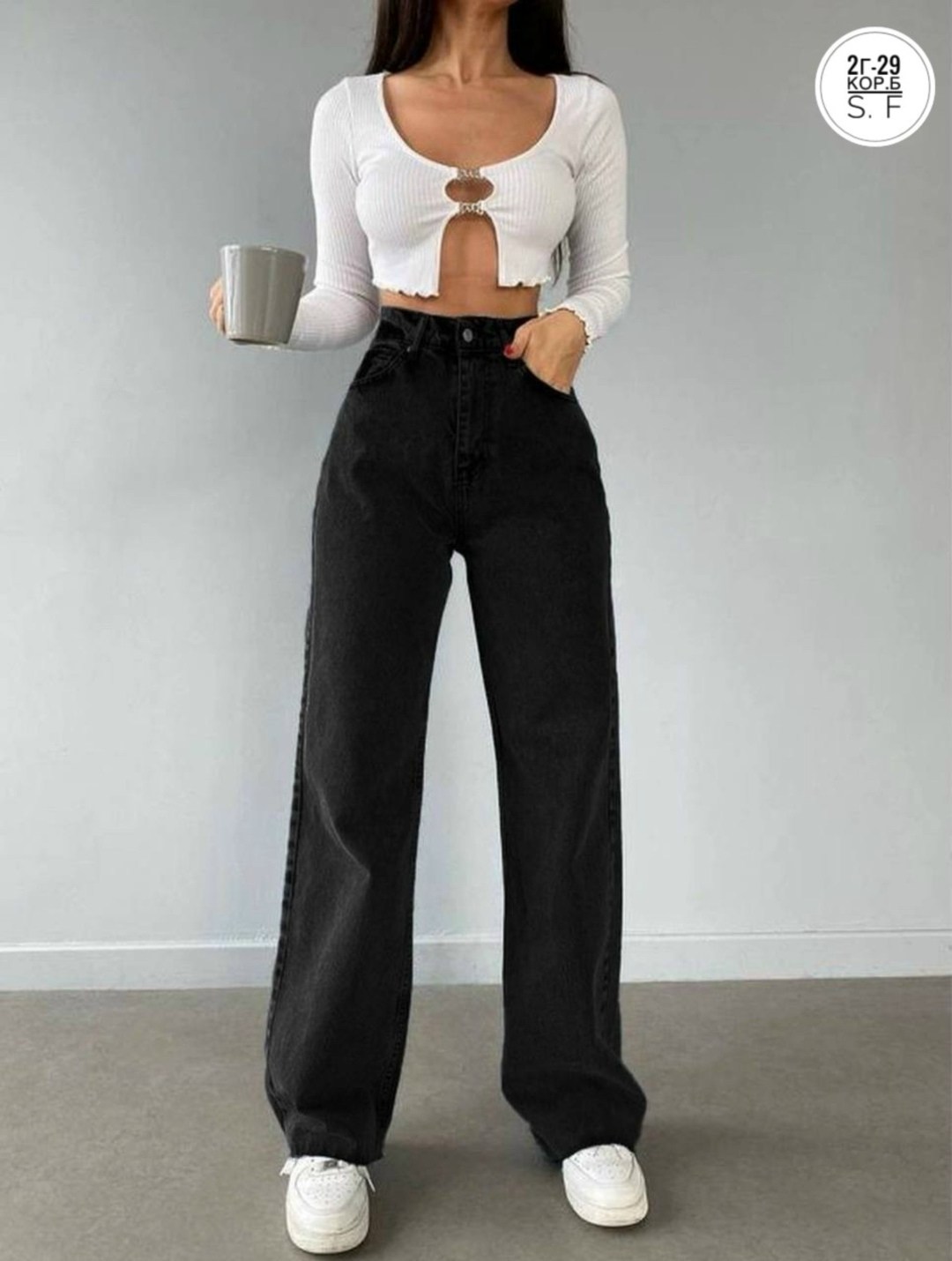 джинсы женские широкие,джинсы женские,джинсы клеш широкие cos'mos style,джинсы женские черные,широкие джинсы