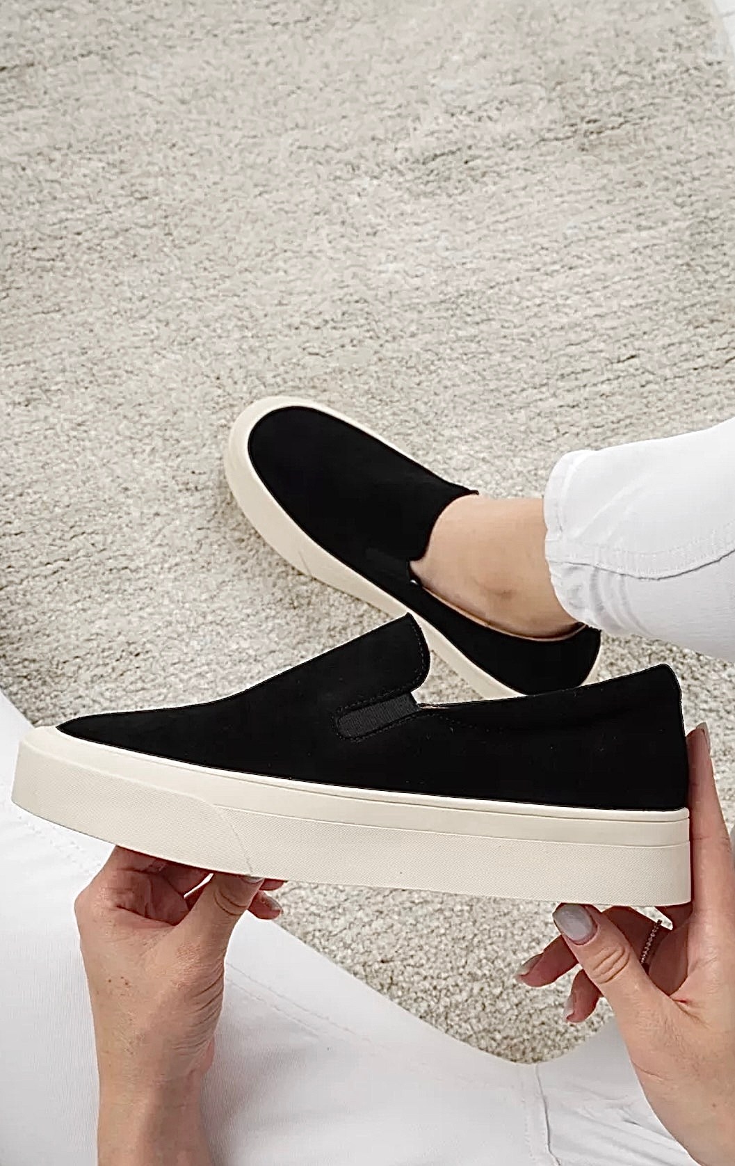 слипоны из натуральной замши the row,слипоны из натуральной замши the row цвет черный,,женские слипоны,слипоны из натуральной замши