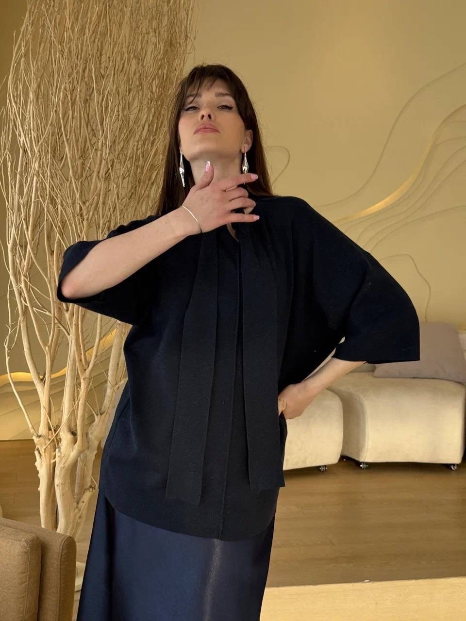 блузы,блузка свободного кроя,женская блуза,женская блузка,блузка женская синяя