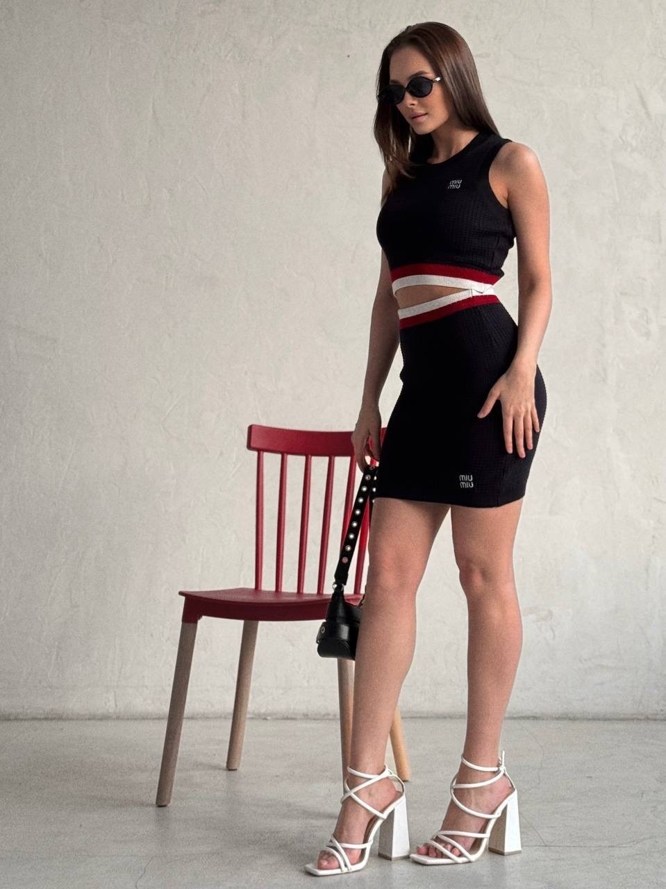 тонкий трикотаж,летние костюмы,трикотажные костюмы,стильные костюмы,костюм с юбкой и топом