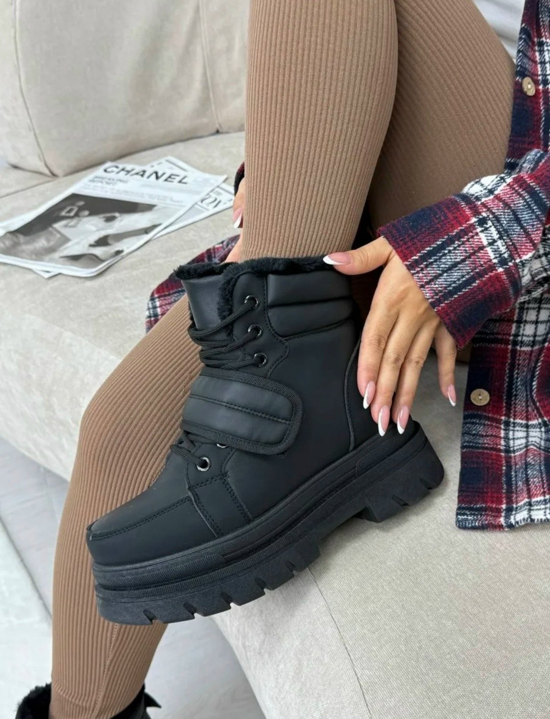 ,ботинки зимние,стильные ботинки,ботинки на платформе,берцы прада