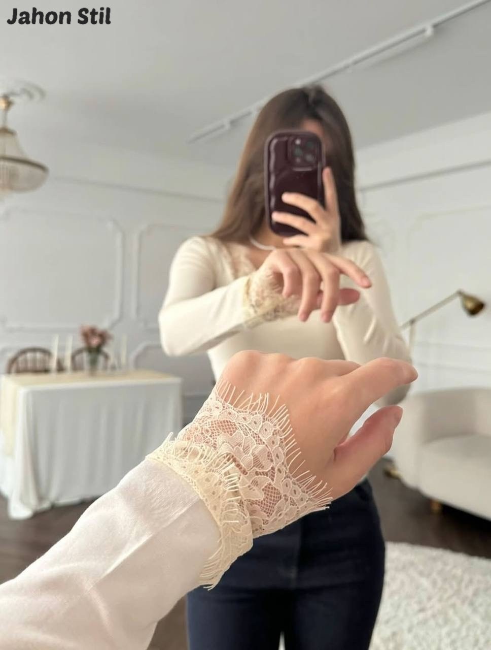 женская сексуальная кружевная базовая рубашка с v-образным вырезом,кружевная футболка для женщин,лонгслив женские,футболка с кружевной отделкой