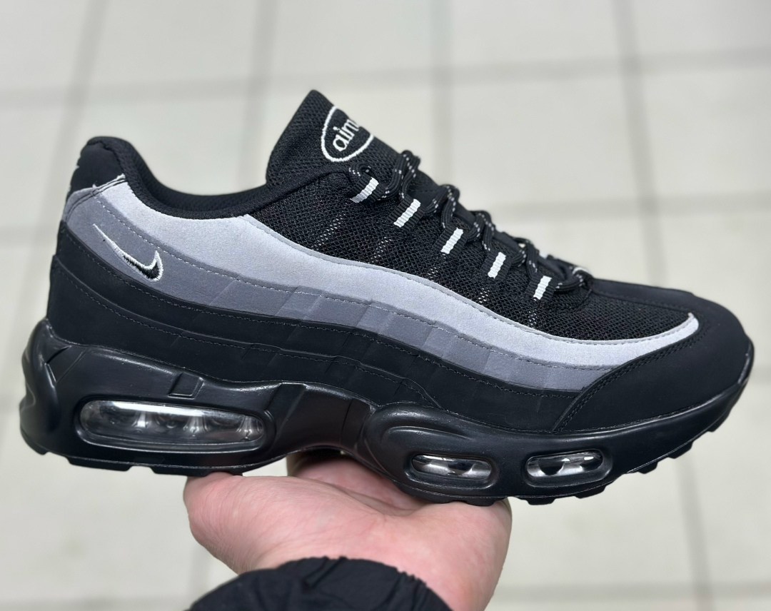 nike air max 95 essential,nike air max 95,кроссовки nike air max 95,кроссовки найк аир макс 95,nike air max 95 essential black / grey