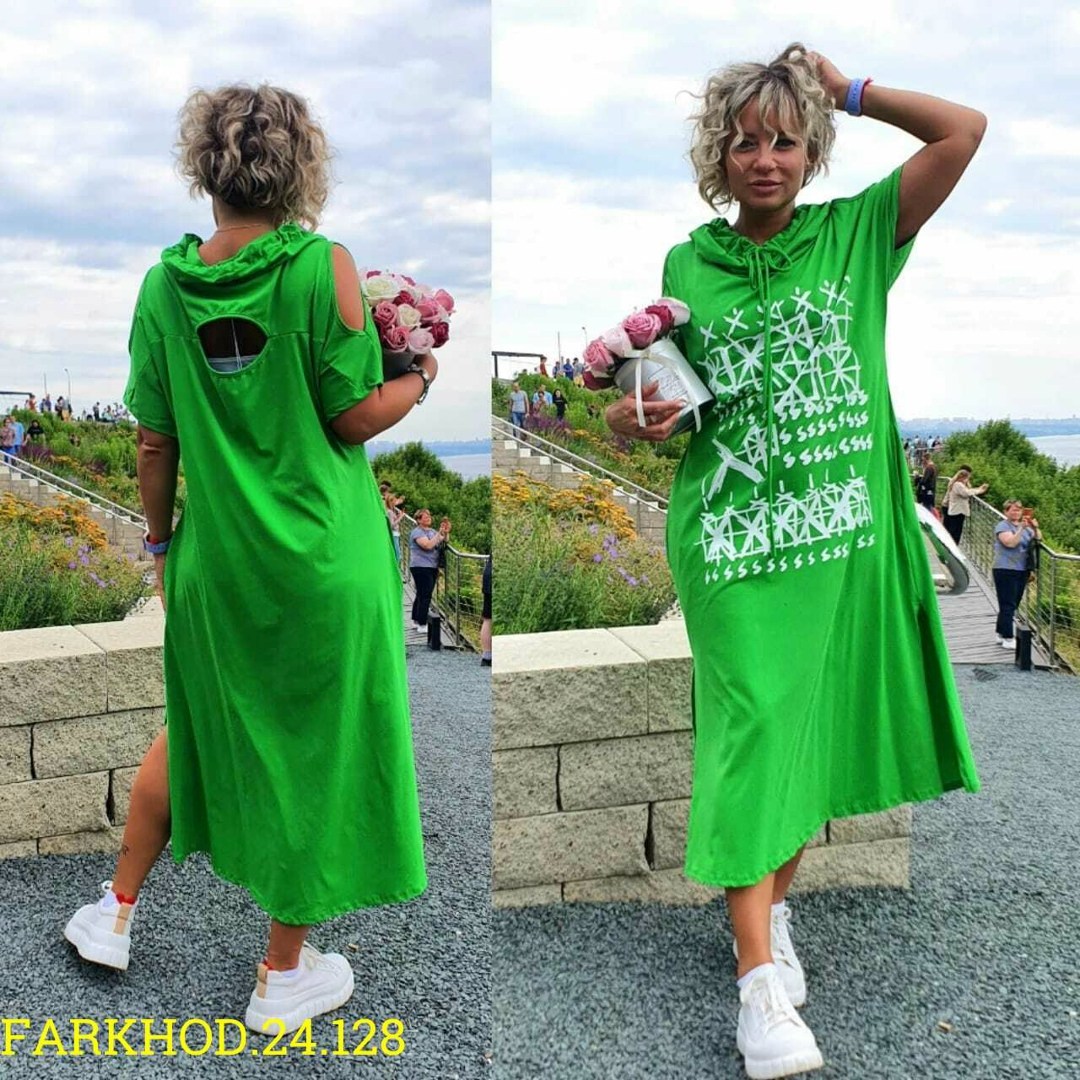 платье туника,платье летнее,платье с капюшоном,платья ,платье женское спортивного стиля