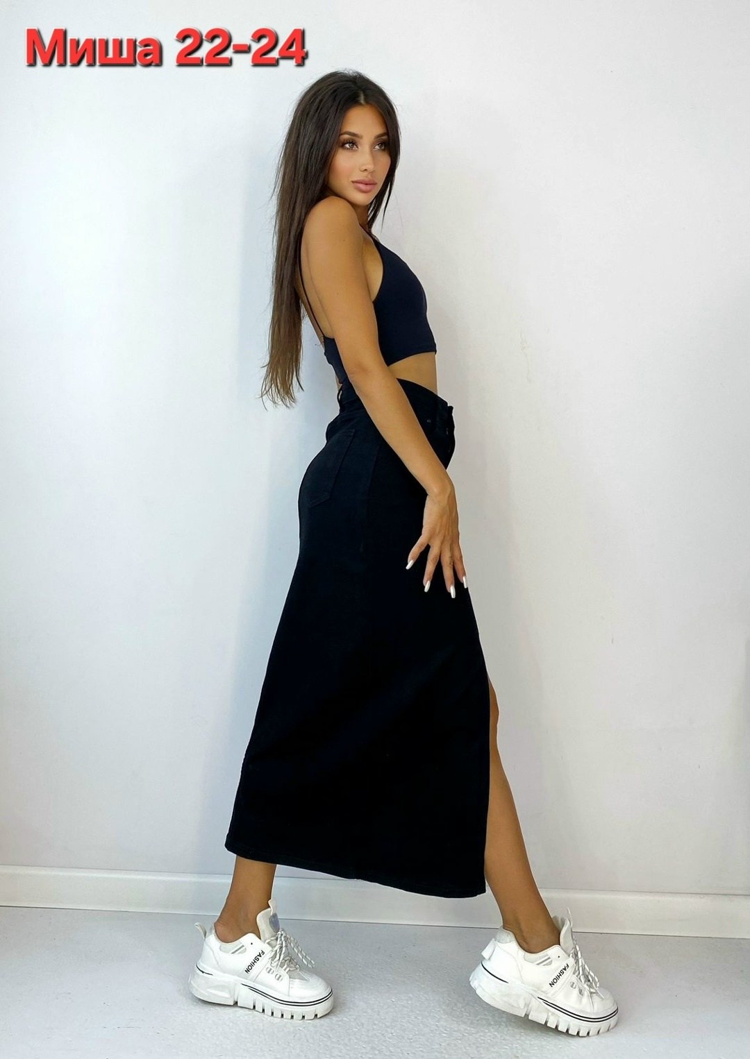 юбка женская джинсовая длинная макси с разрезом,черная популярная юбка,джинсовая юбка макси с разрезом,черная джинсовая юбка миди с разрезом спереди,юбка