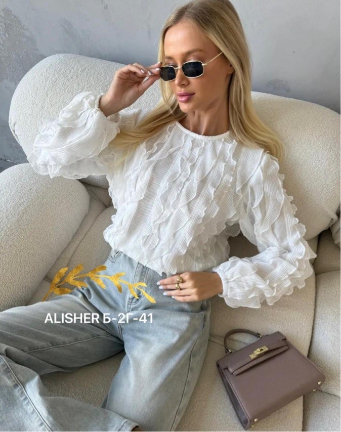 блузка с оборками,женская блуза,женская блузка,блузка,элегантная блузка