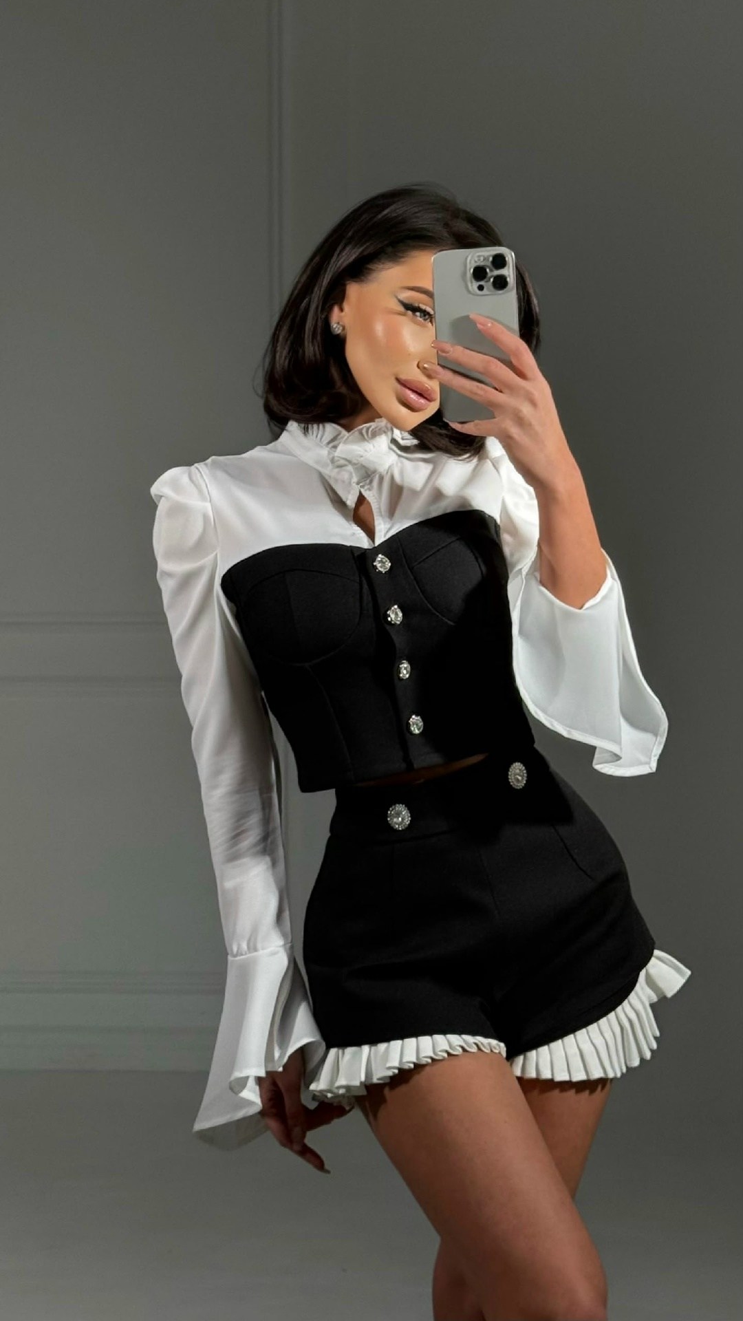 элегантная блузка,элегантная рубашка,рубашка с корсетом,женская блузка,блузка с воротником