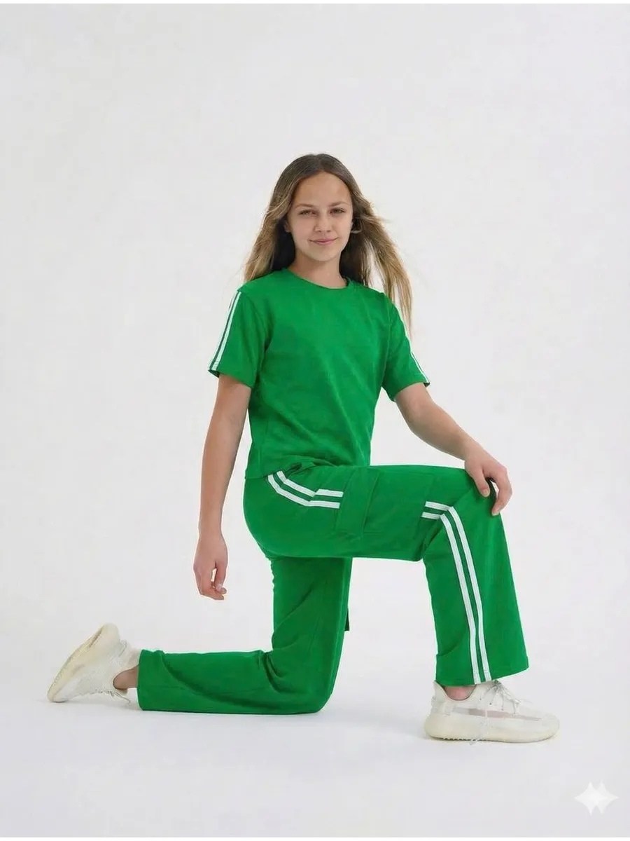 костюм спортивный,трикотажный костюм,костюм женский,костюм зеленый,костюм спортивный для девочек