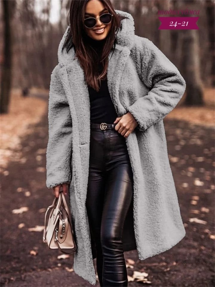 теплое пальто,плюшевое пальто,пальто средней длины,шерстяное пальто,пальто из искусственного меха