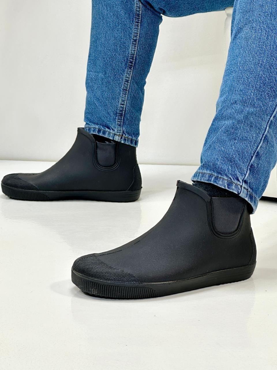 ботинки нордман мужские резиновые,мужские резиновые сапог,мужские ботинки nordman beat с серой подошвой,мужские полусапожки резиновые нордман,резиновые полуботинки мужские