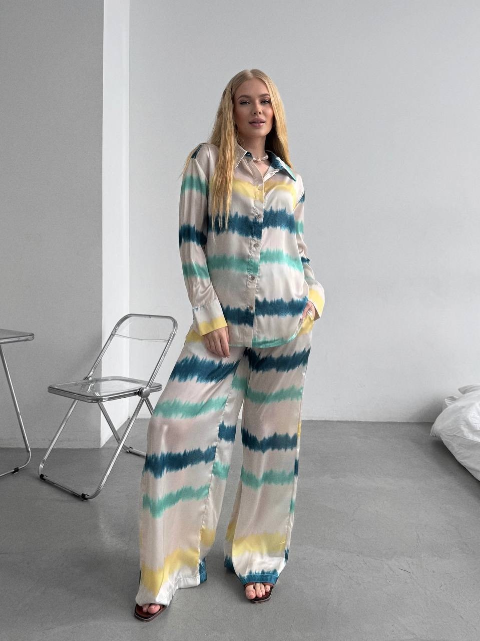 костюм в пижамном стиле,пижамные костюмы,женский костюм в пижамном стиле,костюм с принтом,пижама костюм