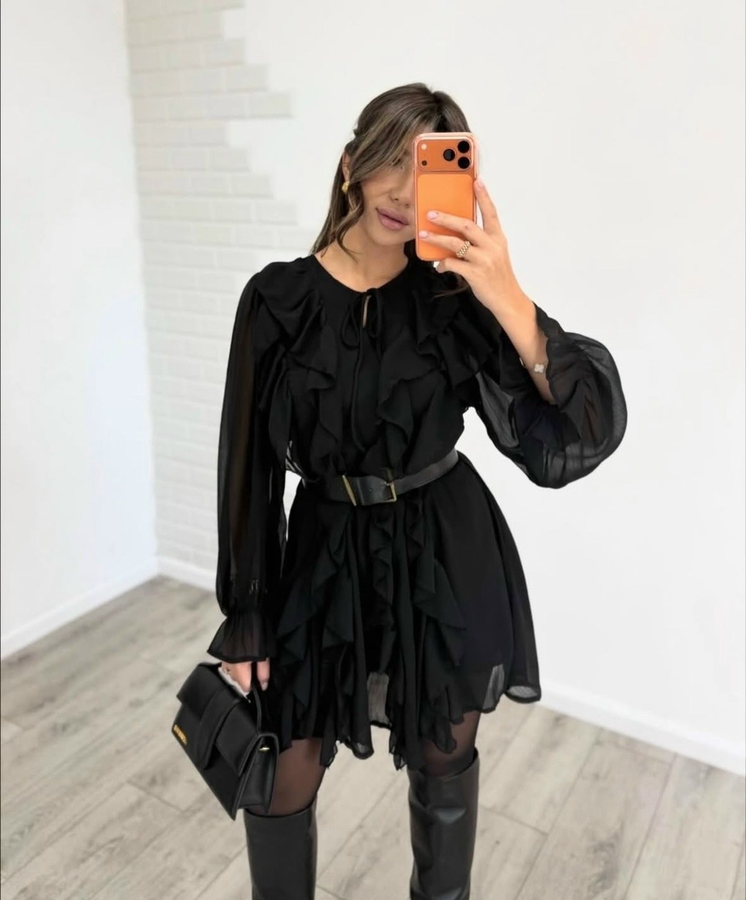 платье с рюшами,платье женская,платье,платье стильное,платье шифоновое