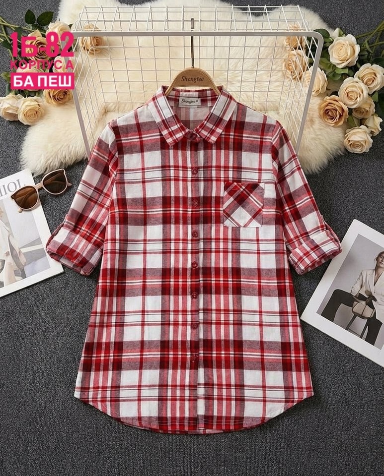 женская рубашка в клетку,фланелевая ночная рубашка женская,клетчатая рубашка женская,женская клетчатая ночная сорочка,женская рубашка