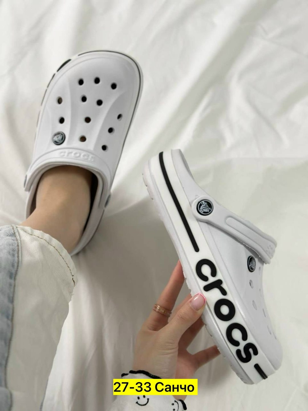 сабо crocs bayaband clog,женские кроксы,сабо crocs,белые кроксы,кроксы